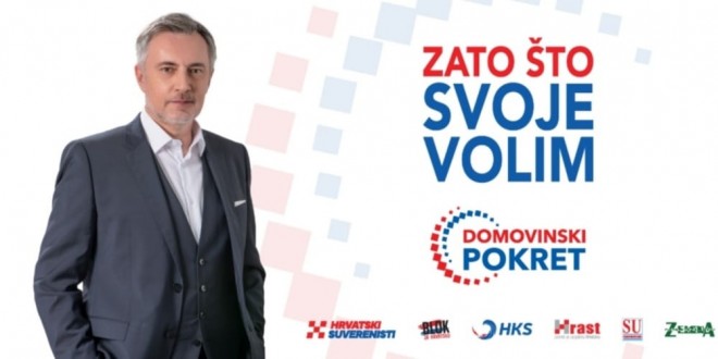 Škoro predstavio program i slogan “Zato što svoje volim”