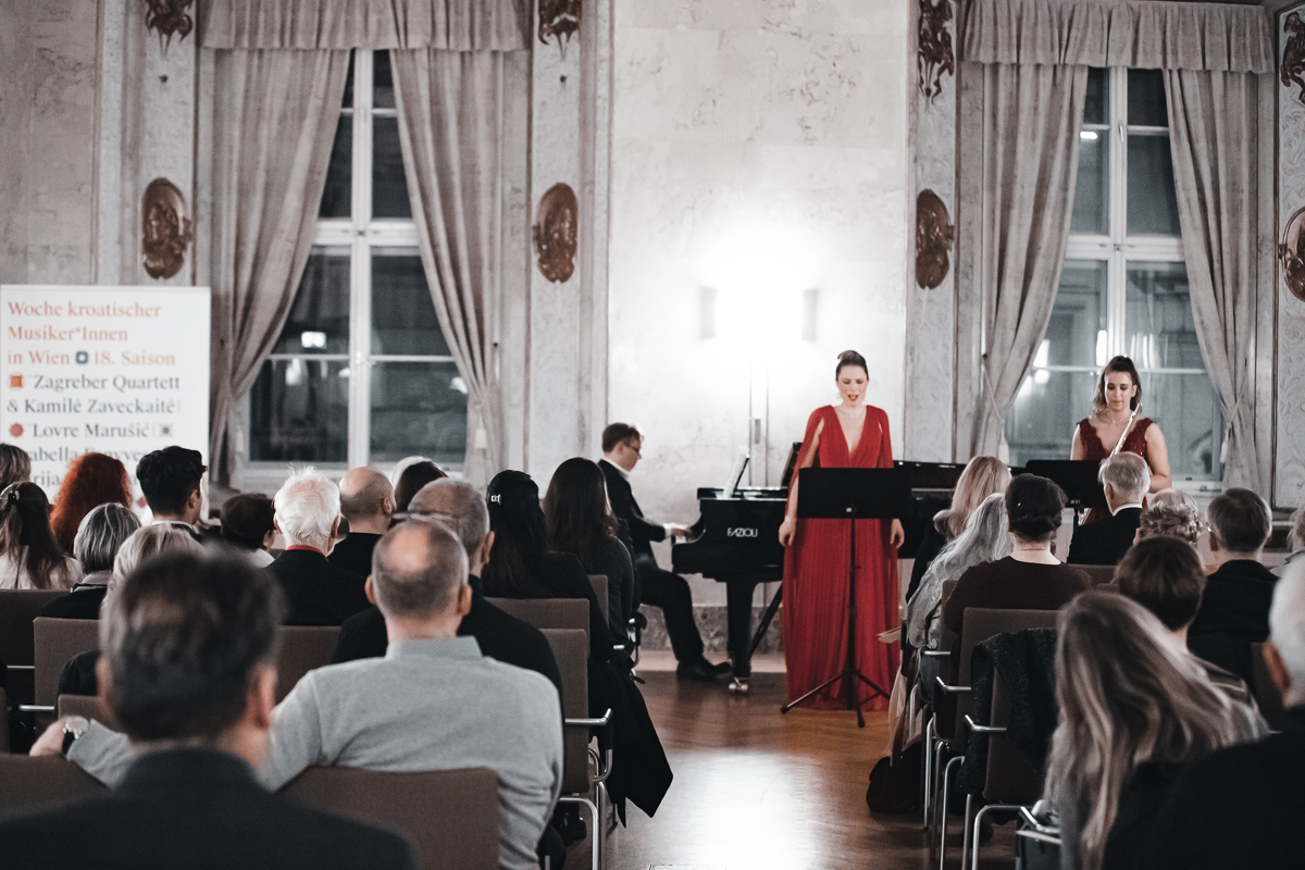 18. Woche kroatischer Musiker*lnnen in Wien , Arabella Fenyves, Marija Viktorija Barać & Petar Klasan