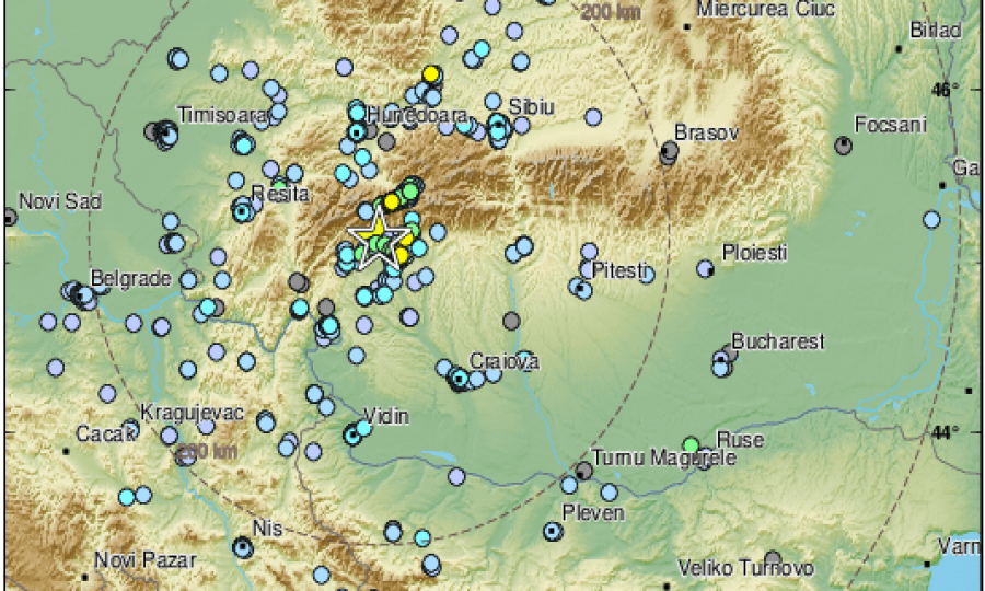 Jak potres pogodio Rumunjsku, osjetio se u Bugarskoj i Srbiji