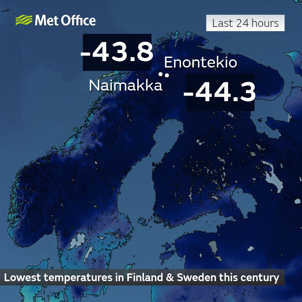 Ekstremno niske temperature u Finskoj lede kipuću vodu u zraku