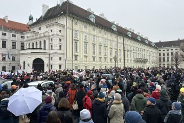 Policija se priprema za demonstracije na Ballhausplatzu